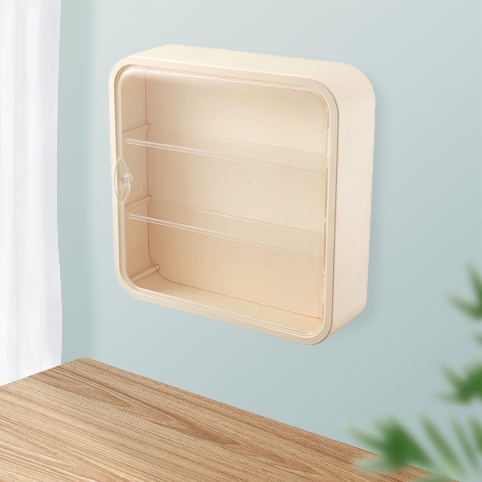 Wall Mounted Action Figure Display Case for Stone Statue Miniature Figurines