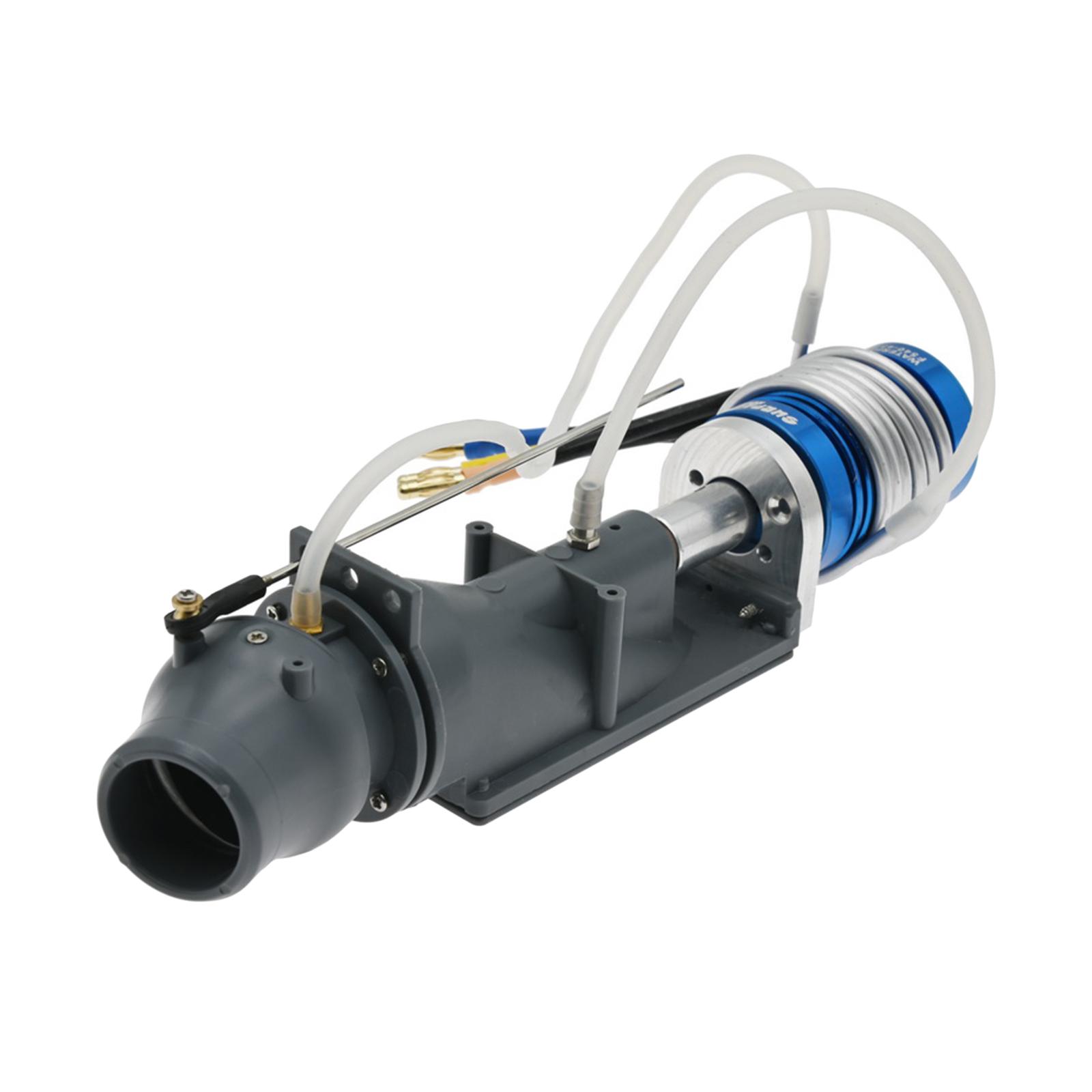 RC Boat Jet Pump Accessory Boat Water Pusher for RC Jet Boat Parts DIY Blue