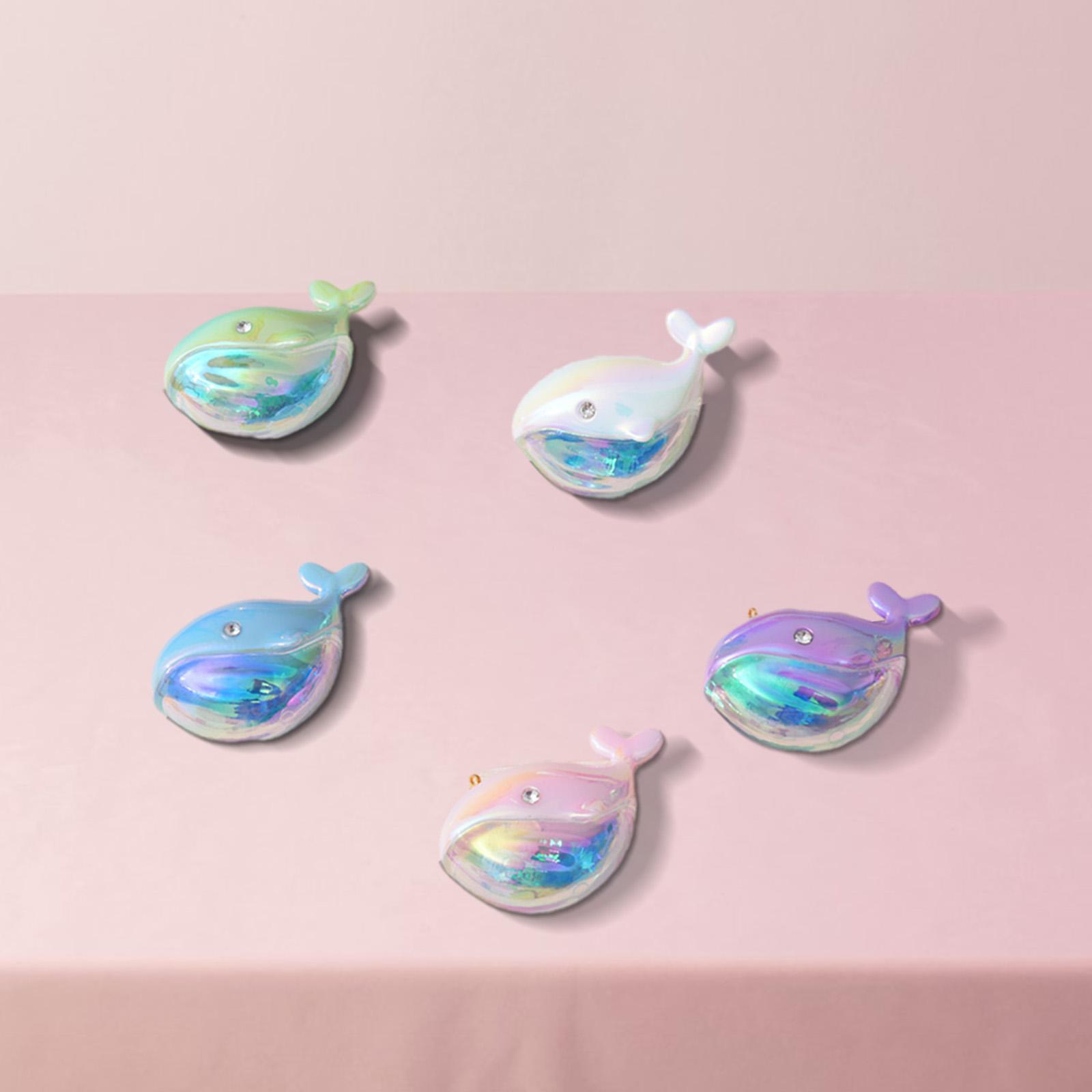 5x Dolphin Keychain Pendants Portable Cute Dolphin Accessories Birthday Gift