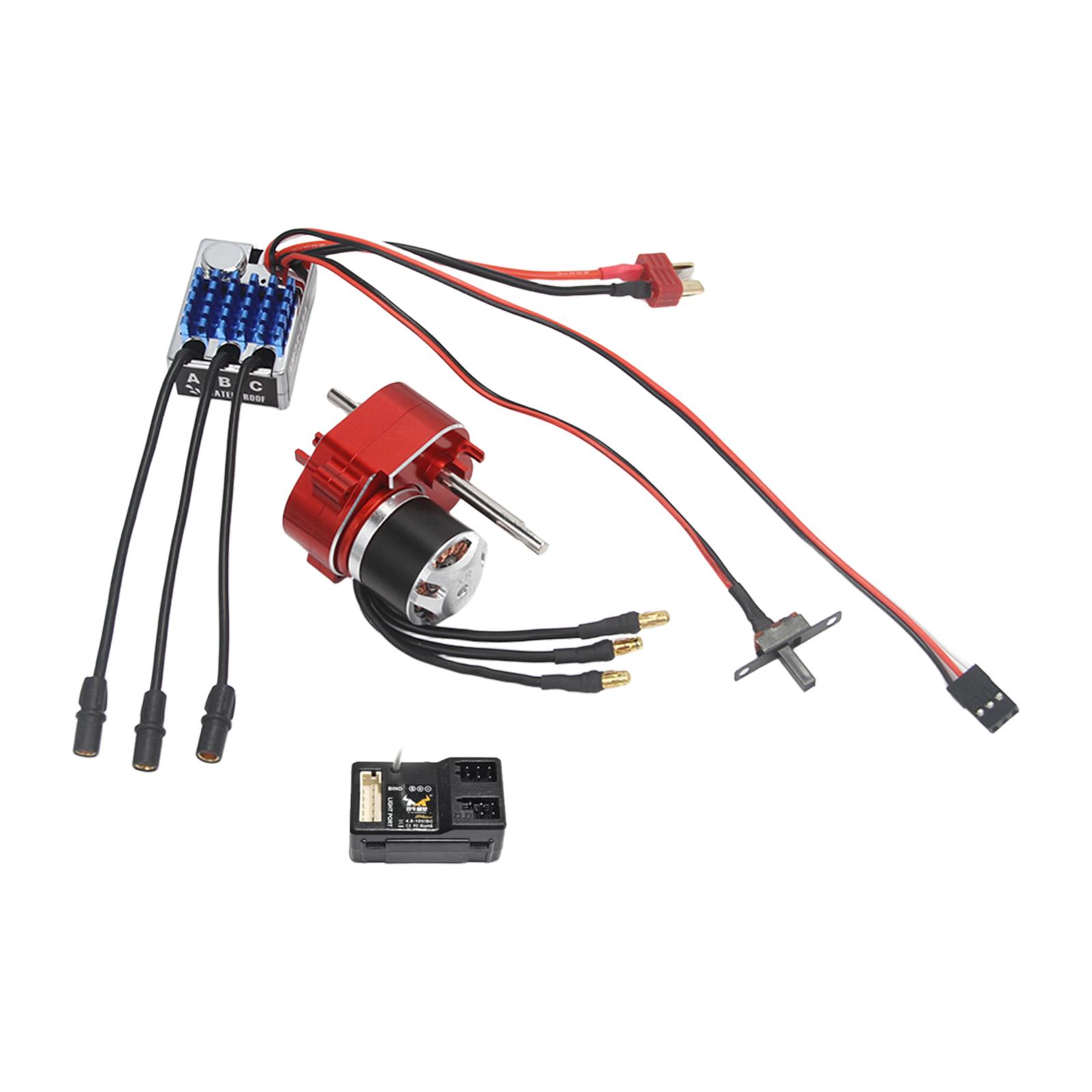 Brushless Motor Gearbox ESC Combo