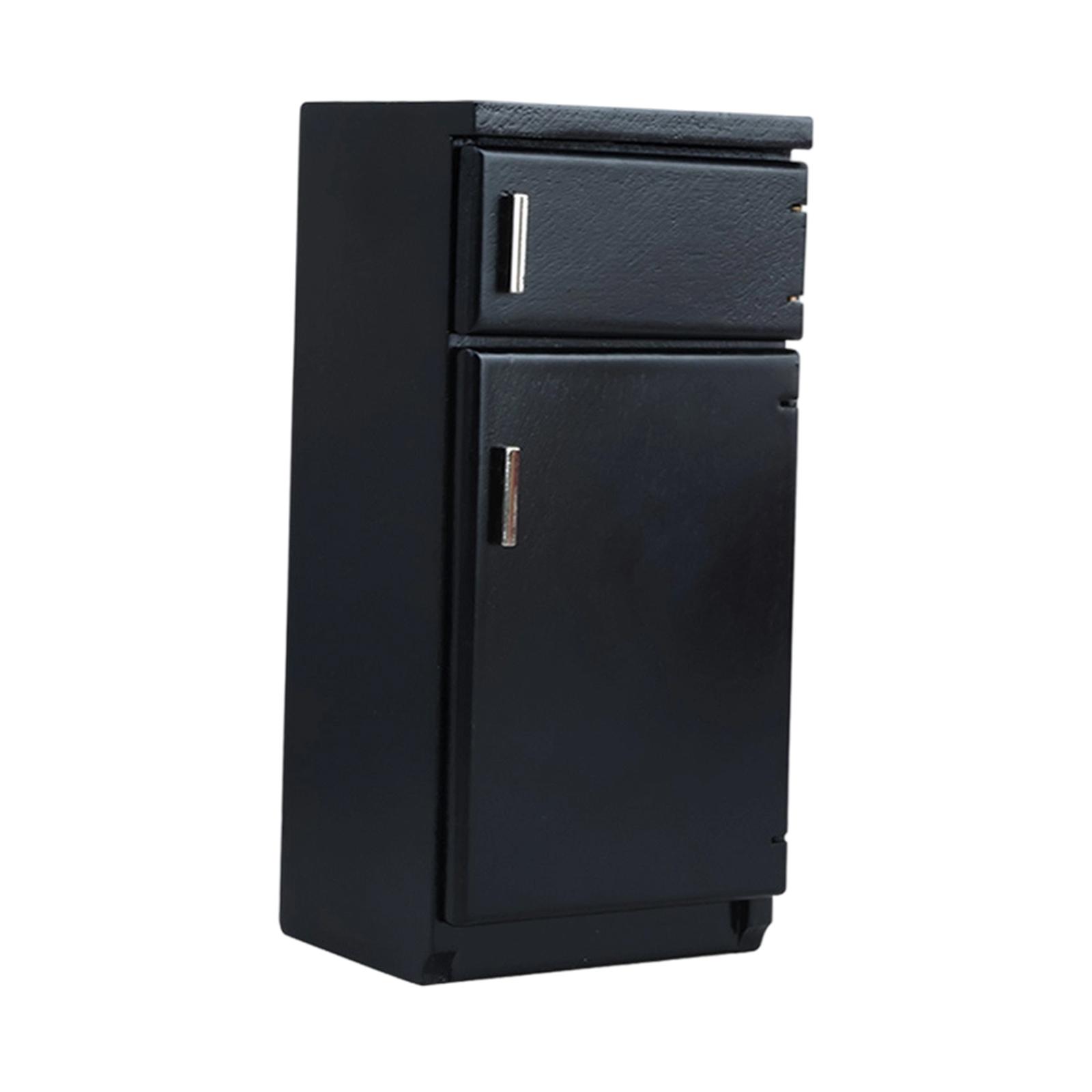 Kitchen Fridge Freezer Black