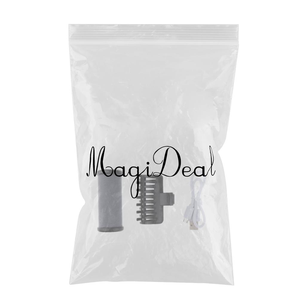 Electric Hair Bangs Rolling Roller Clamp Hair Styling Curling Curler Clip Black