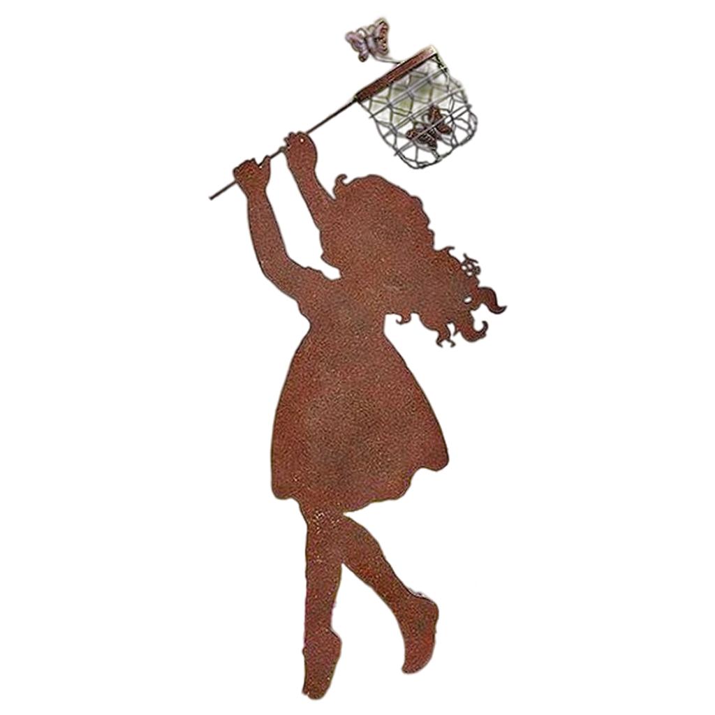 Metal Silhouette Statue
