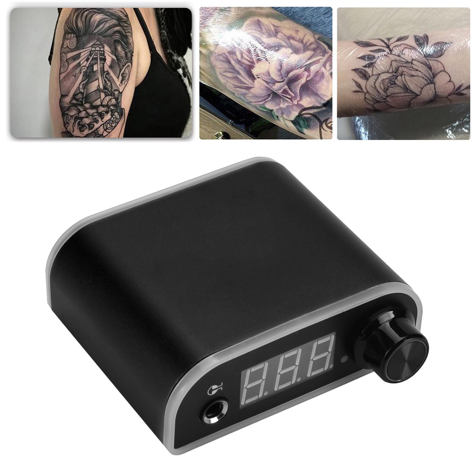 Tattoos Power Supply Pedal Switch Professional for Tattoo Machine Gun Black