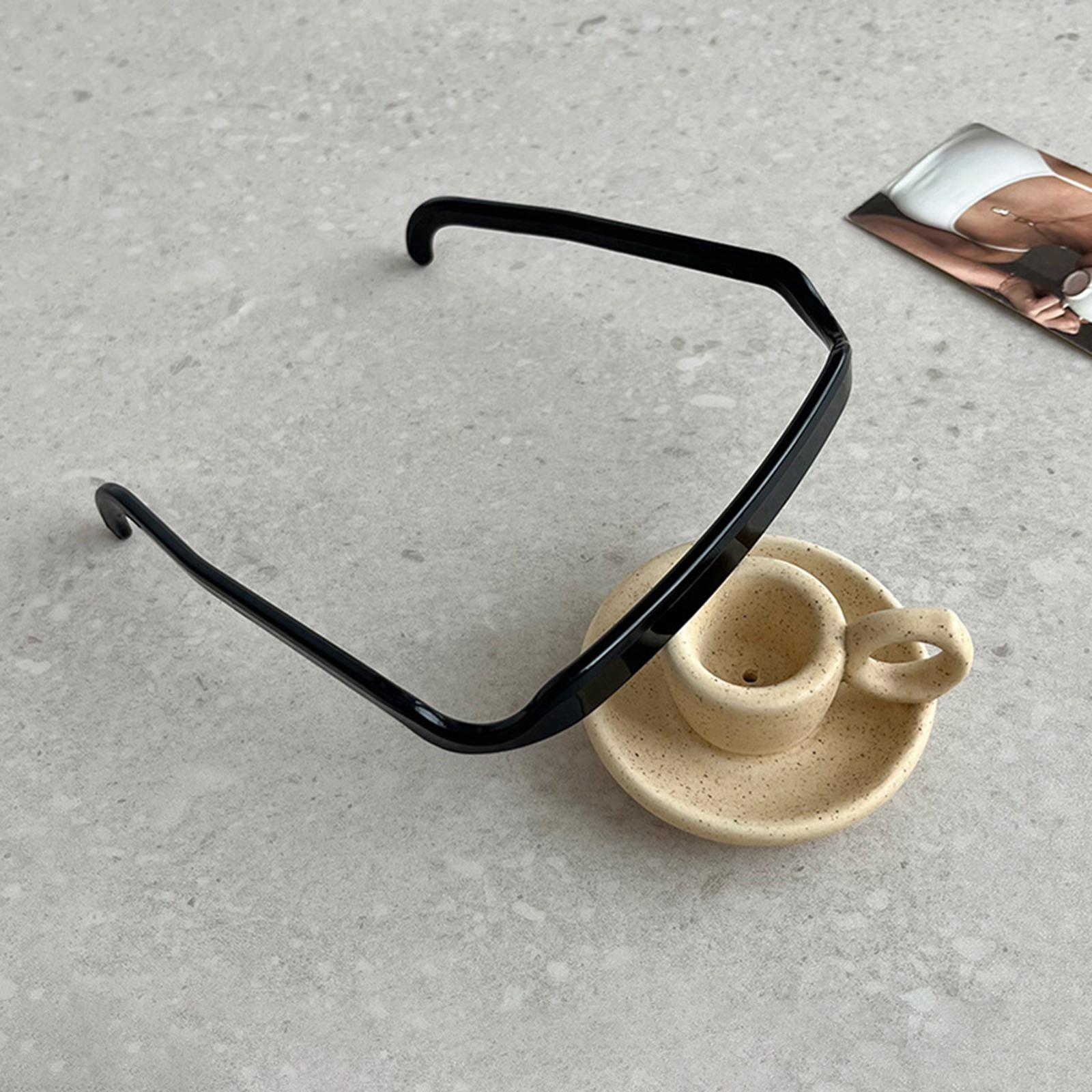 Square Sunglass Headbands Sunglasses Hair Band Sunglasses Headband for Women Red