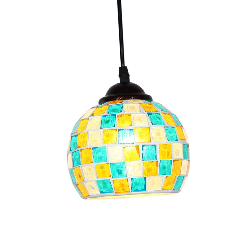  Abat  jour  Lampe Suspendu  Cage en Verre Lustre D coration 