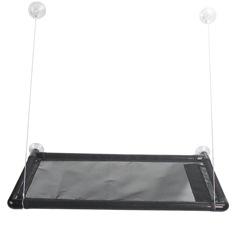 Sturdy Cat Hammock Window Perch Suction Cups Sleeping Bed Seat PVC Grids