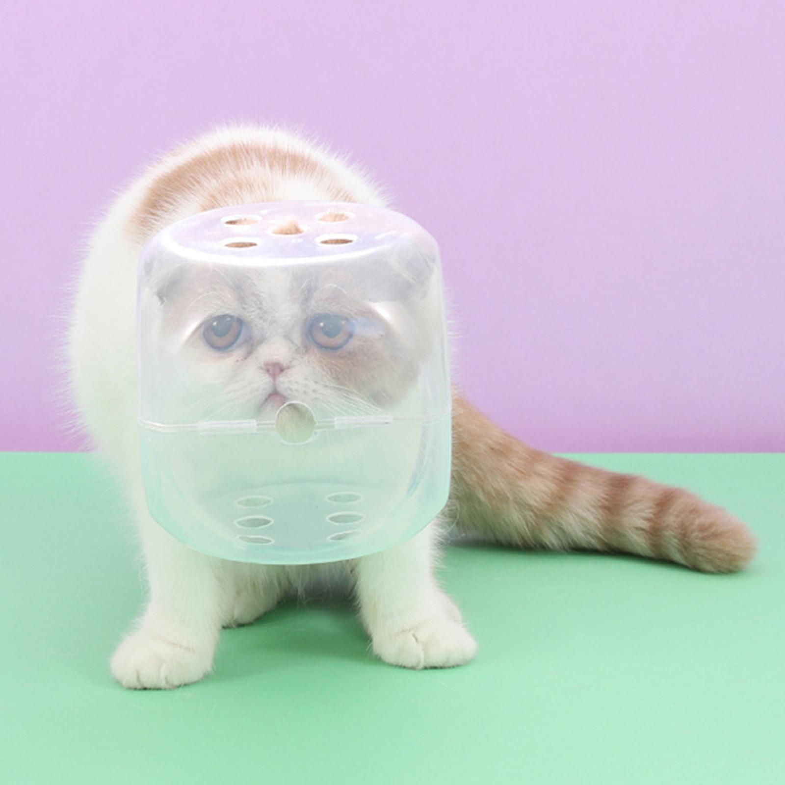 Cat Muzzle Prevent Scratching Space Hood Universal for Trimming Nails