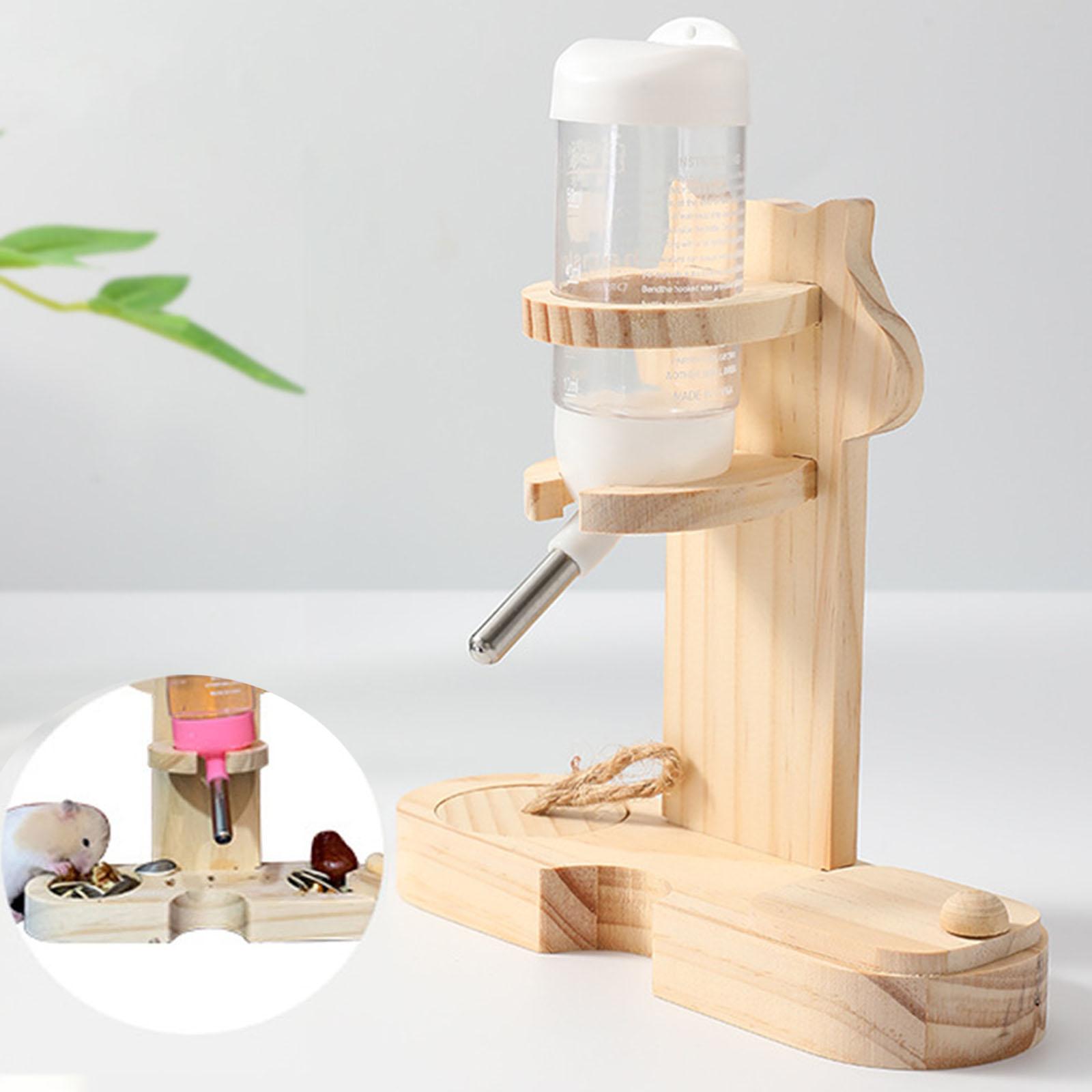 Hamster Water Bottle Holder Practical Water Dispenser for Gerbils Cats Bunny