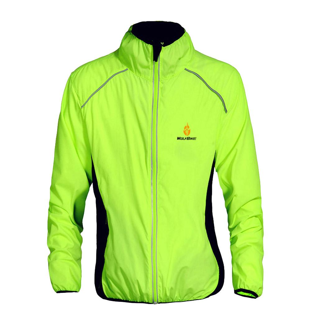 Winddichte Fahrradjacke Laufjacke Windjacke Regenjacke