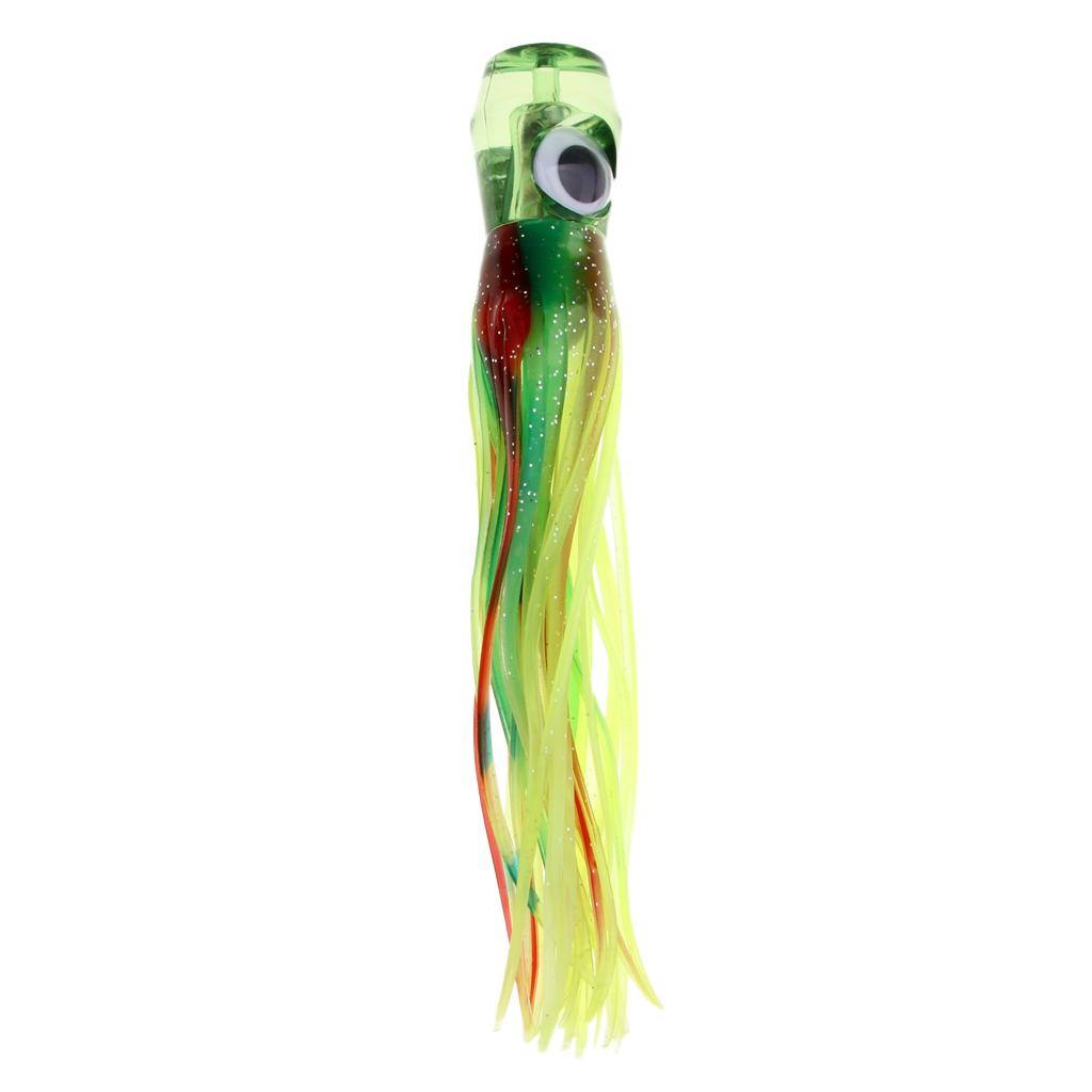 Saltwater Fishing Octopus Squid Skirt Lure Marlin Tuna Trolling Lure 03
