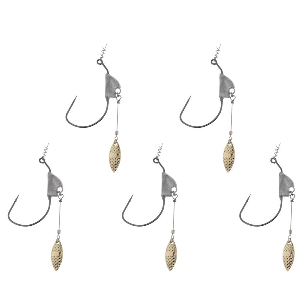 weighted fish hooks