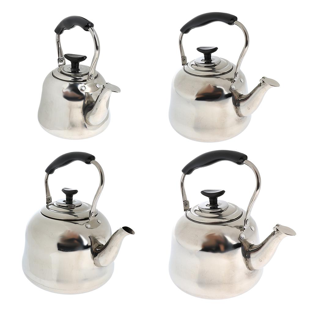 Wasserkocher Pfeife Kessel aus Edelstahl Wasserkessel für Tee Kaffee Wasser 