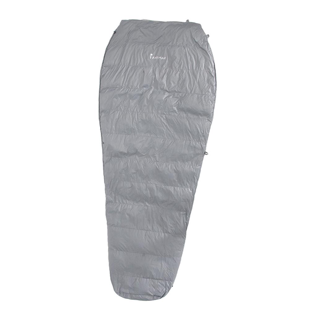 Ultralight Sleeping Bag Liner Under Quilt Blanket Camping Sleeping Gear Gray