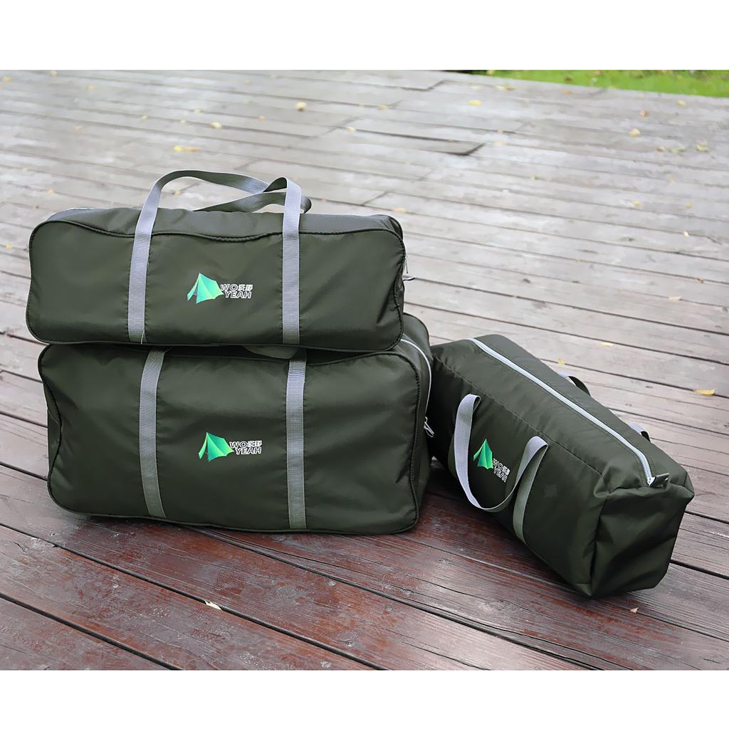 2x Camping Duffel Bag Outdoor Travel Sports Gym Tent Canopy Duffle