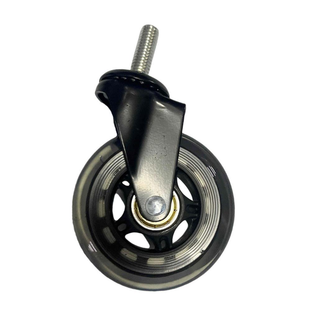 3/4inch Heavy Duty Caster Wheel Swivel Office Chair Replacement Black S