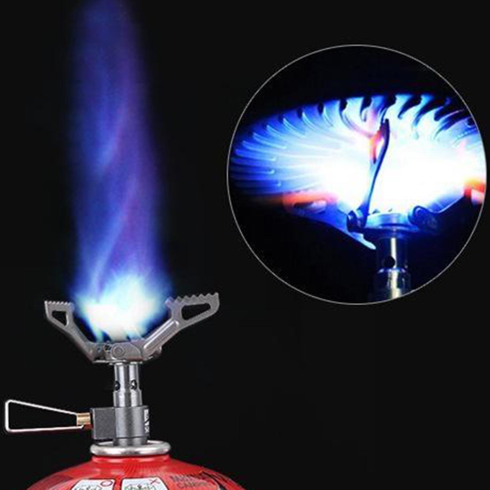 Outdoor Gas   Compact Camping Hiking Folding Lightweight Propane Burner