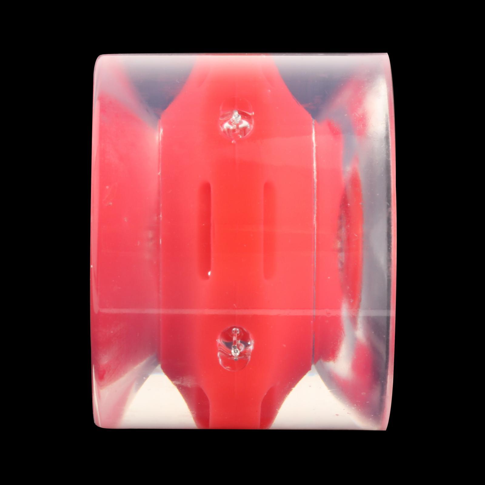 4x Skateboard Wheels 60mm Longboard Wheels Cruiser Wheels  Red