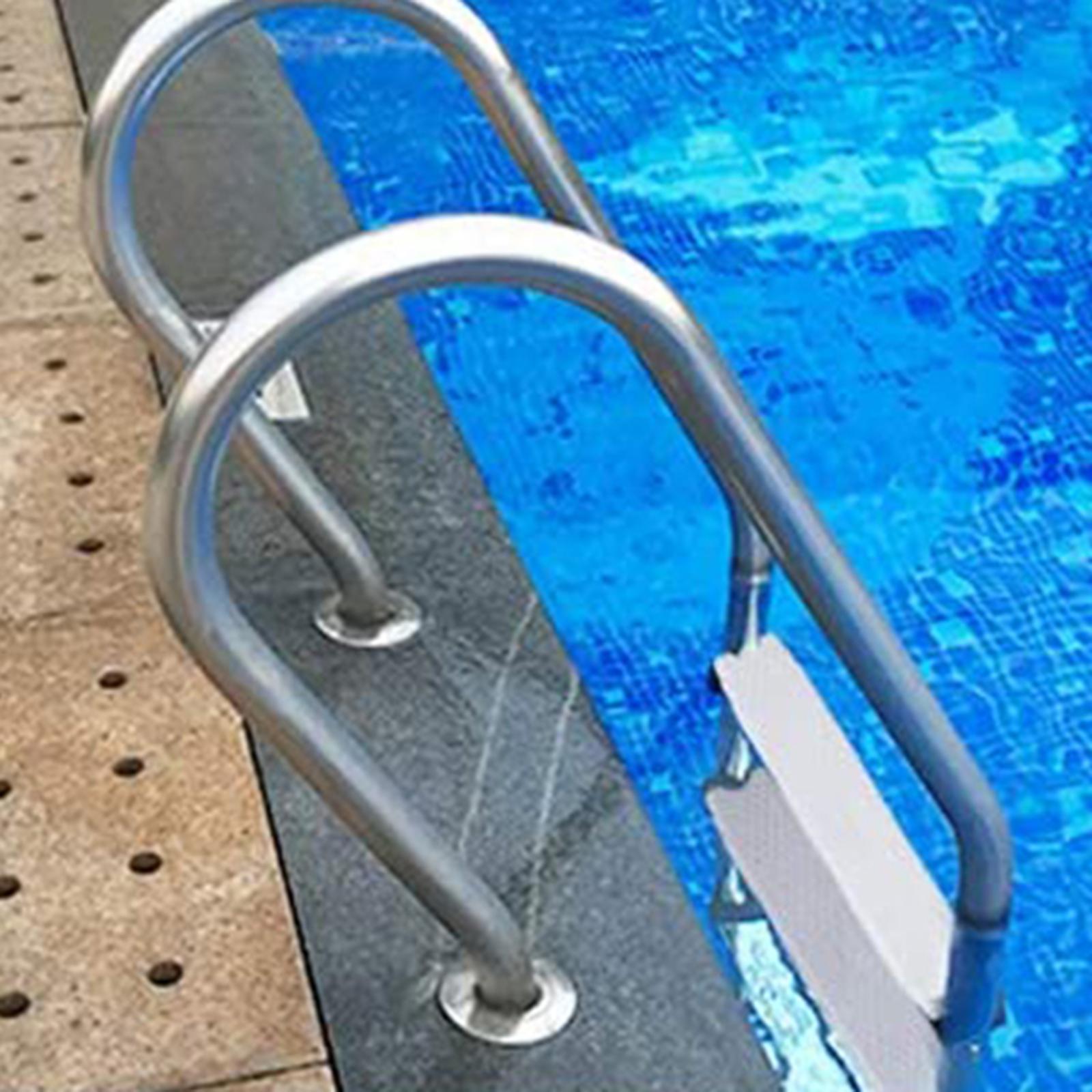 3xPlastic Swim Pool Rung Ladder Steps Swimming Pool Molded SPA Pedal Hardware