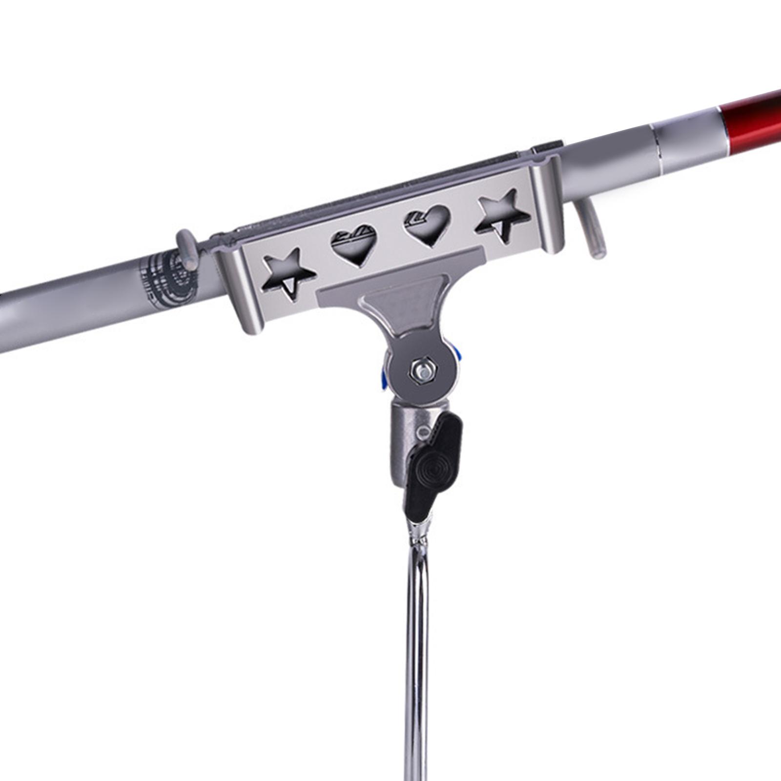 2 Pieces Outdoor Automatic Fishing Rod Holder Fish Pole Bracket