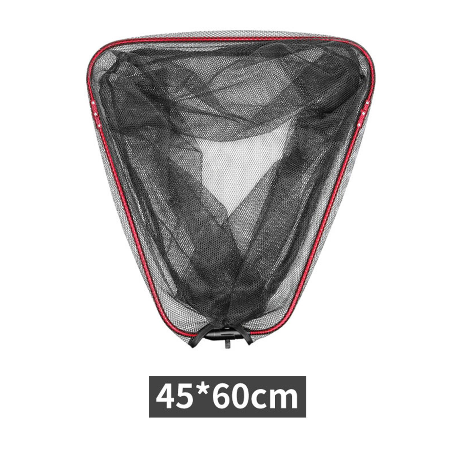 Aluminum Alloy Folded Fishing Landing Net for Salmon Steelhead 45x60cm