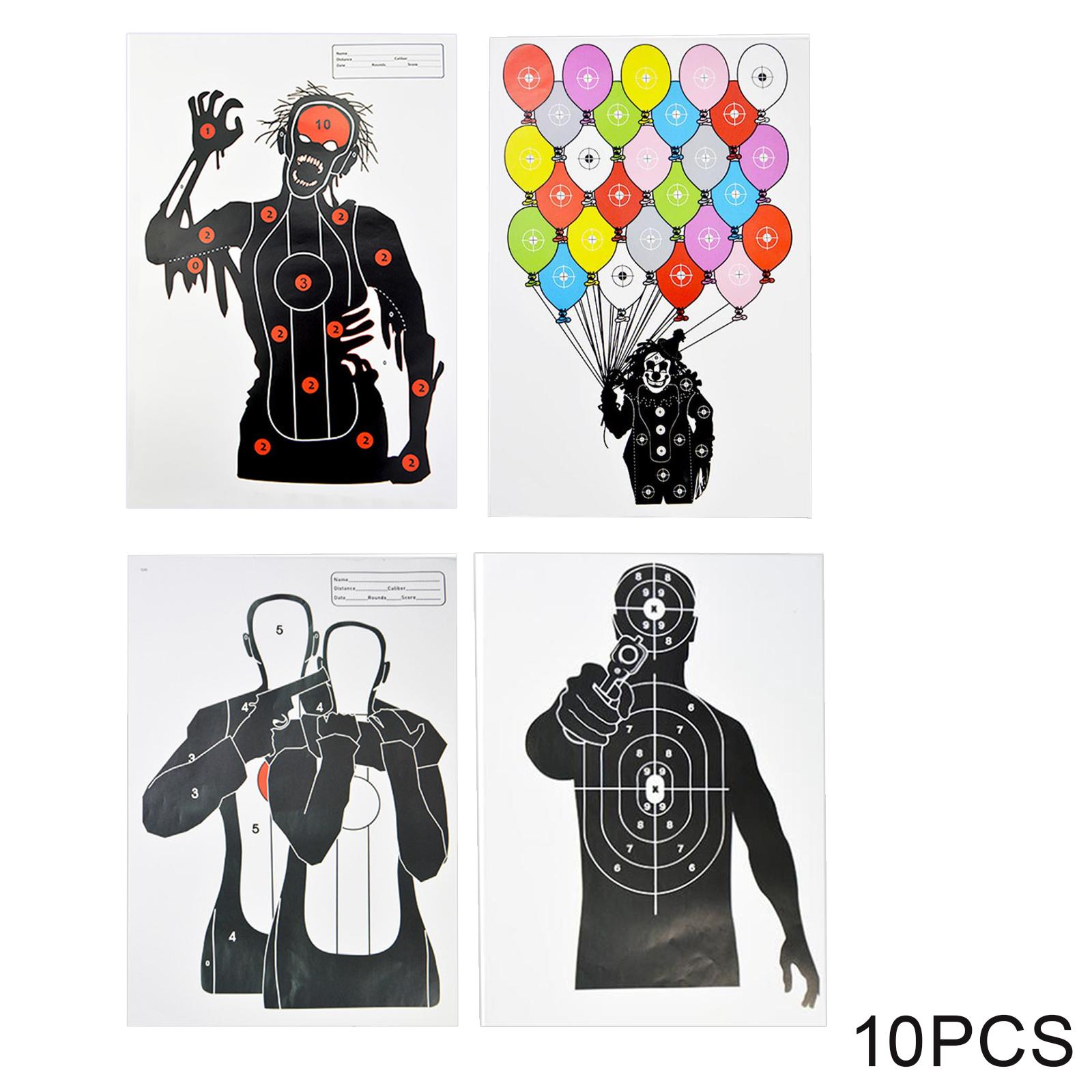 Paper Shooting Target Outdoor for Hunting Shooting Game Archery Zombie