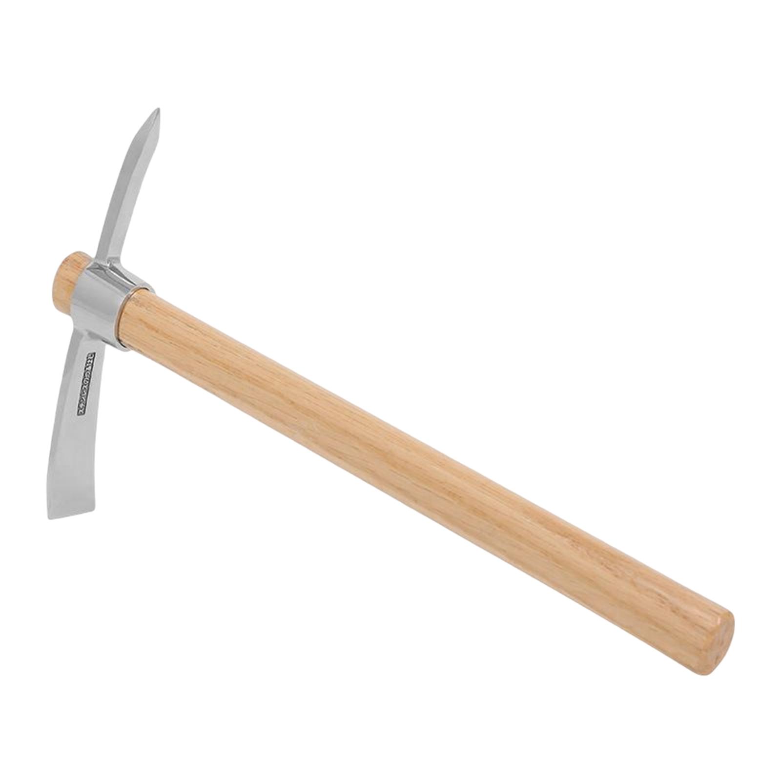 Garden Pickaxe Wood Handle