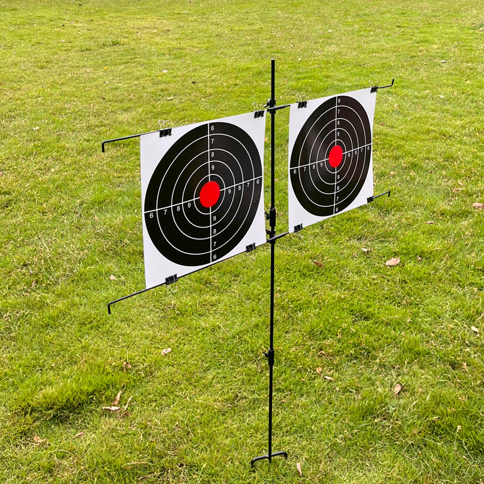 Adjustable Target Stand Holder Holds 2 Paper Target Paper Target Stand