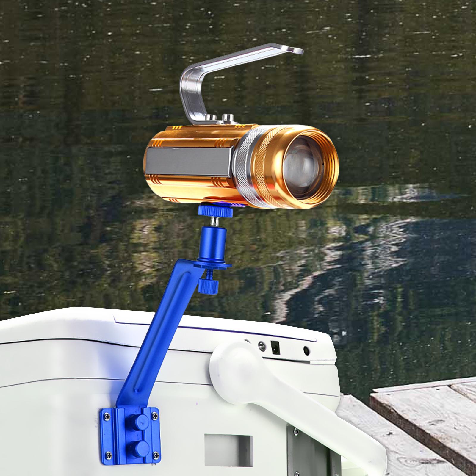 Night Fishing Light Bracket Adjustable Fish Box Lights Stand Fishing Supplies sapphire