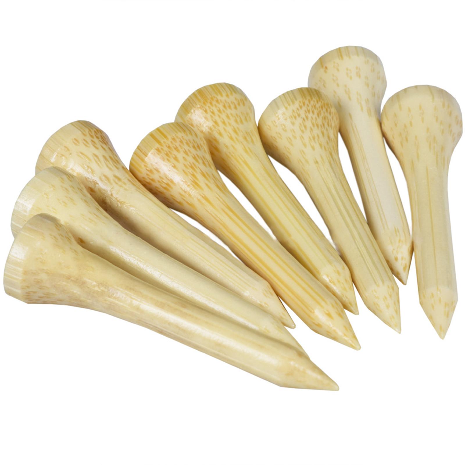 2xGolf Tee 4.2cm Less Friction Reusable Lightweight Unbreakable Golf Ball Tees