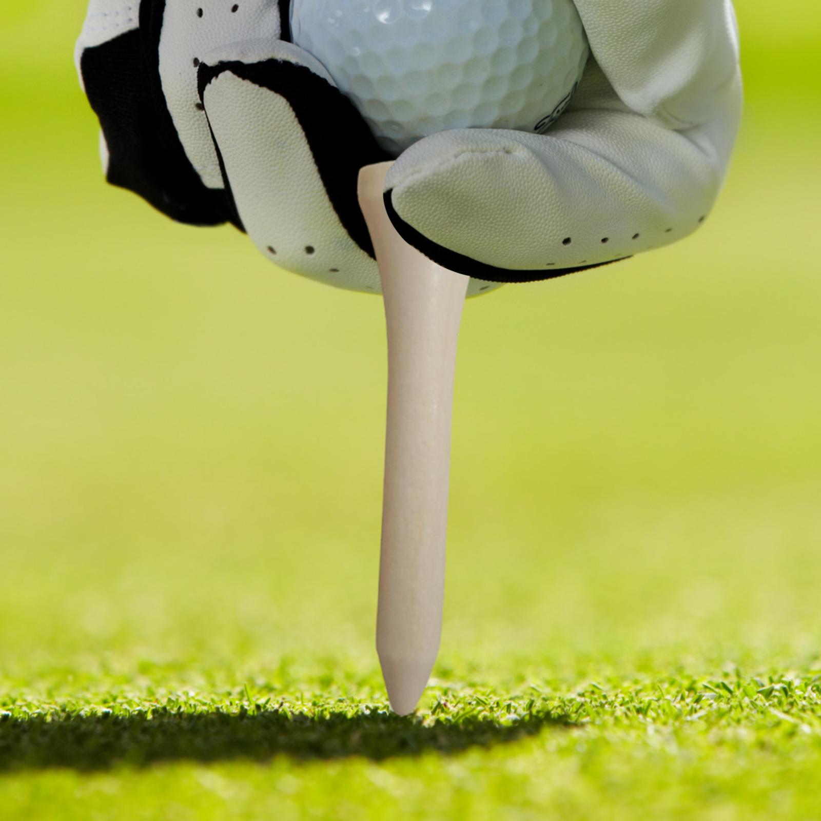 Golf Tee 4.2cm Less Friction Reusable Lightweight Unbreakable Golf Ball Tees