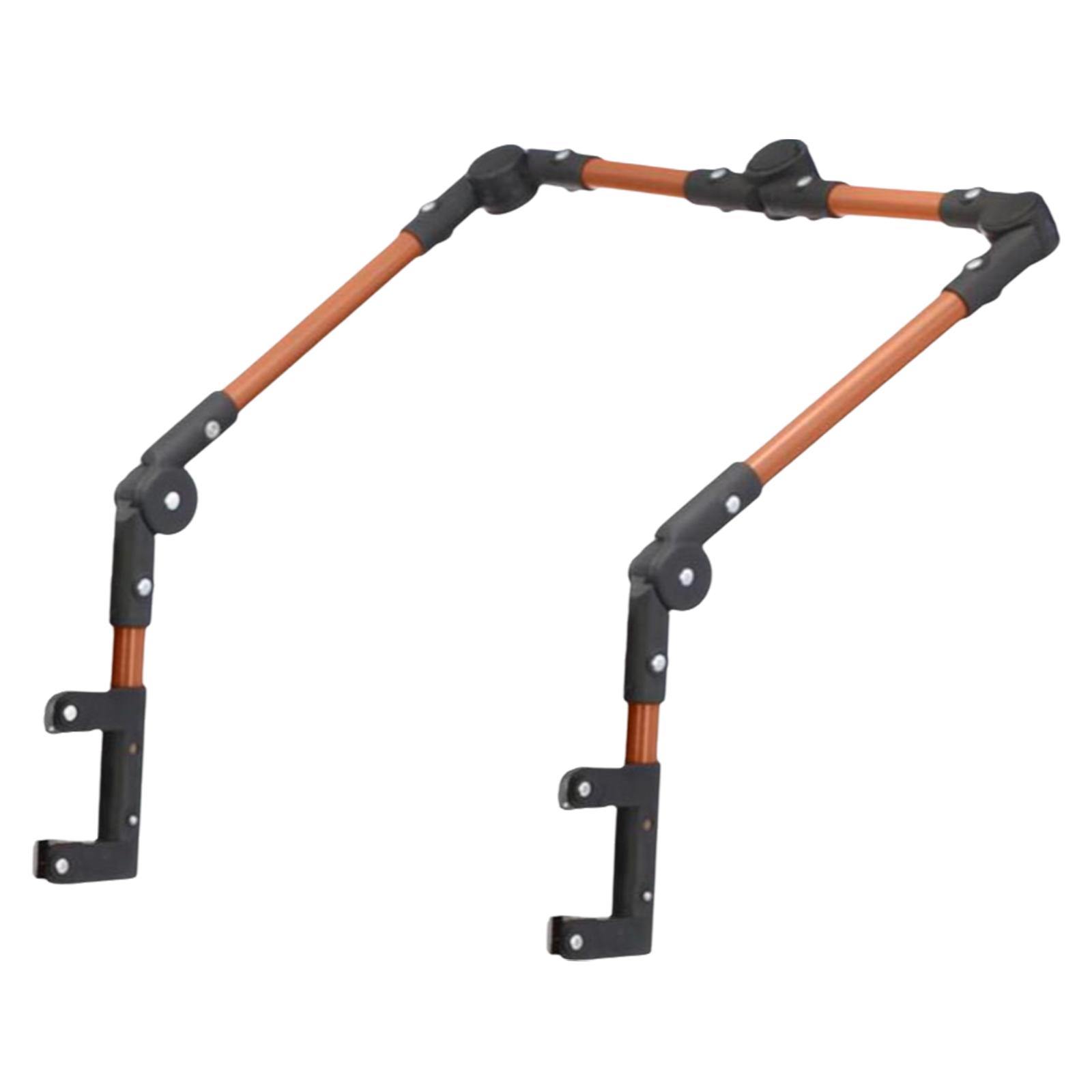 Folding Wagon Push Handle Foldable Easy Installation Wagon Handle Attachment