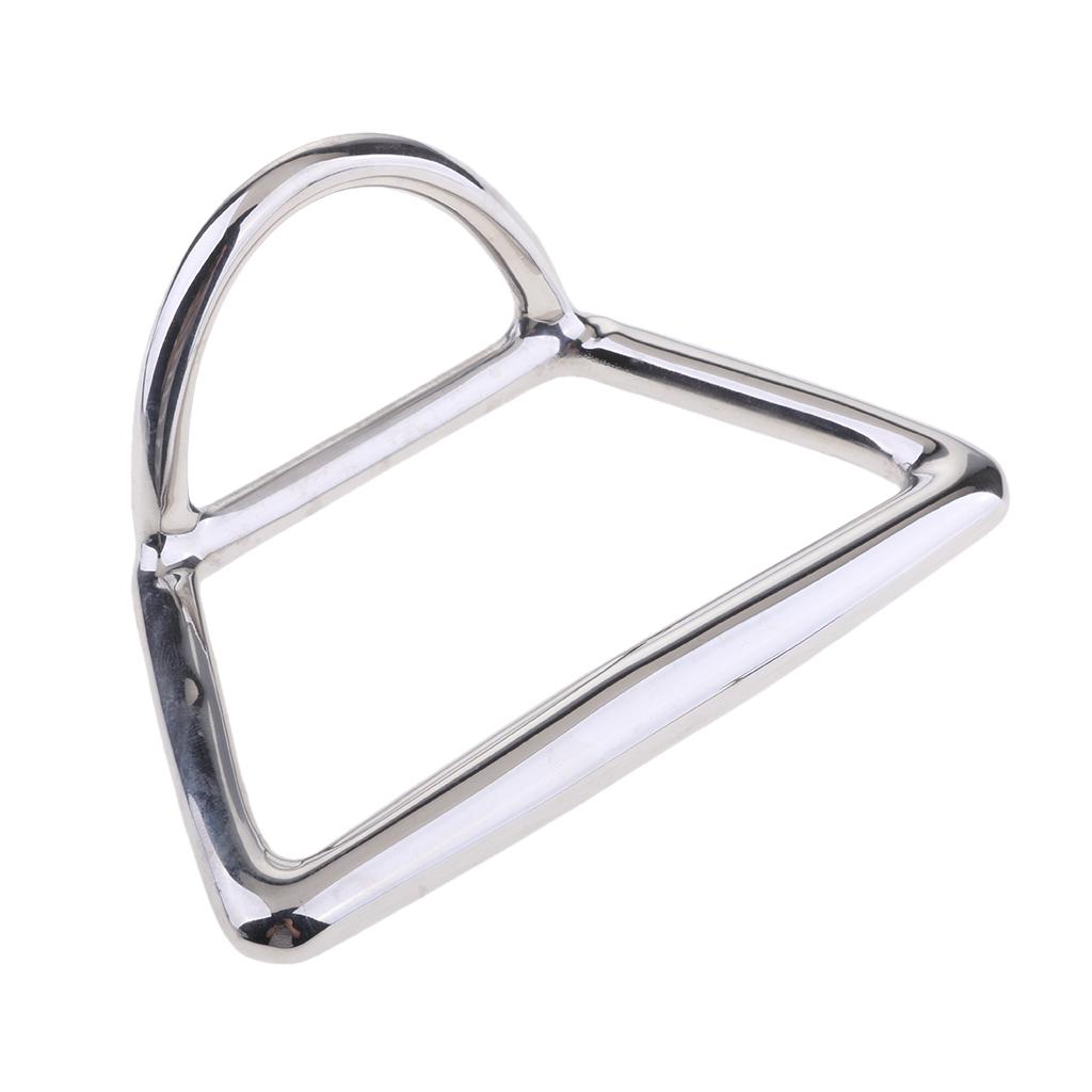 316 Stainless Steel Welded D Ring Boat Rigging Hardware XHDG-1 