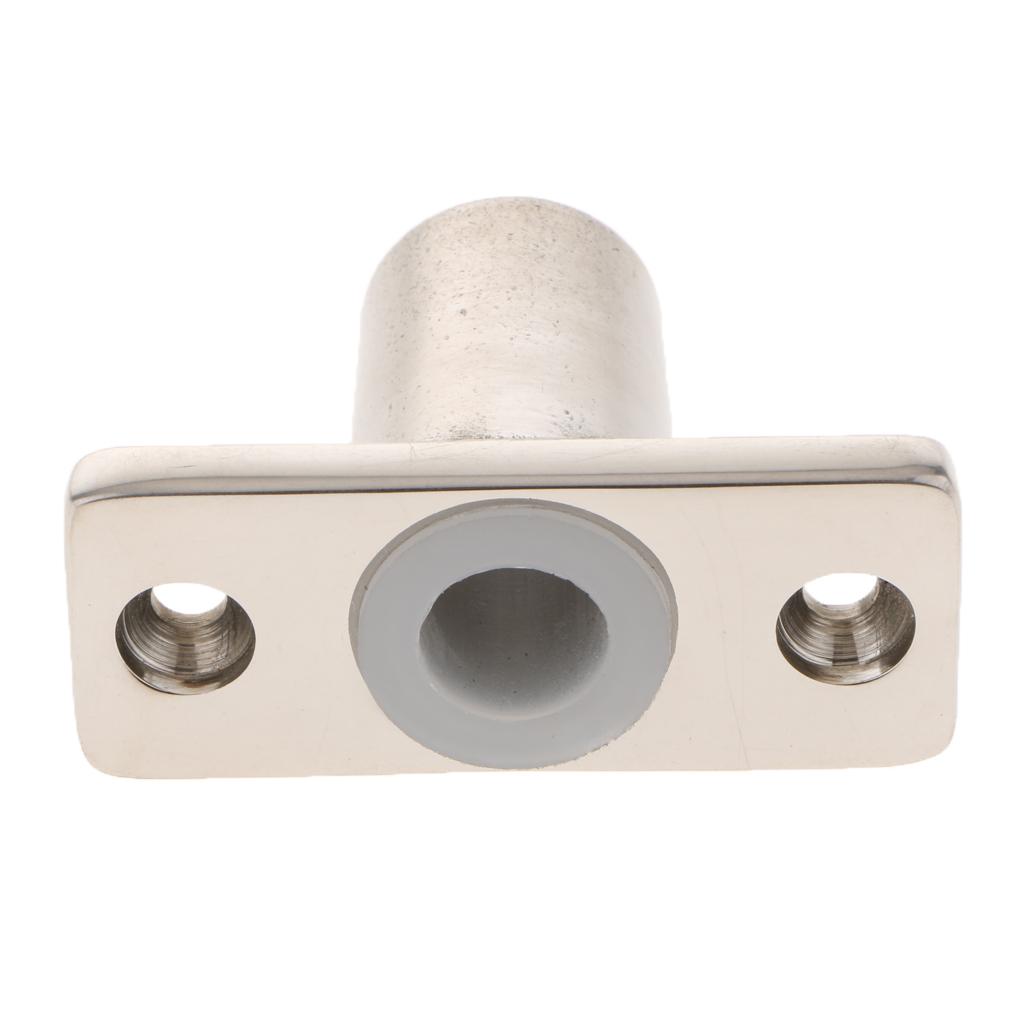 Round Gunnel Boat Oar Lock Sockets Cast Rowboat Boat Fishing 12mm Hole