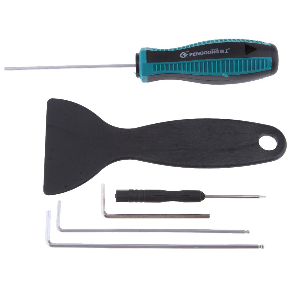 Light Curing 3D Printer Kit Wrench Screwdriver Scraper Portable