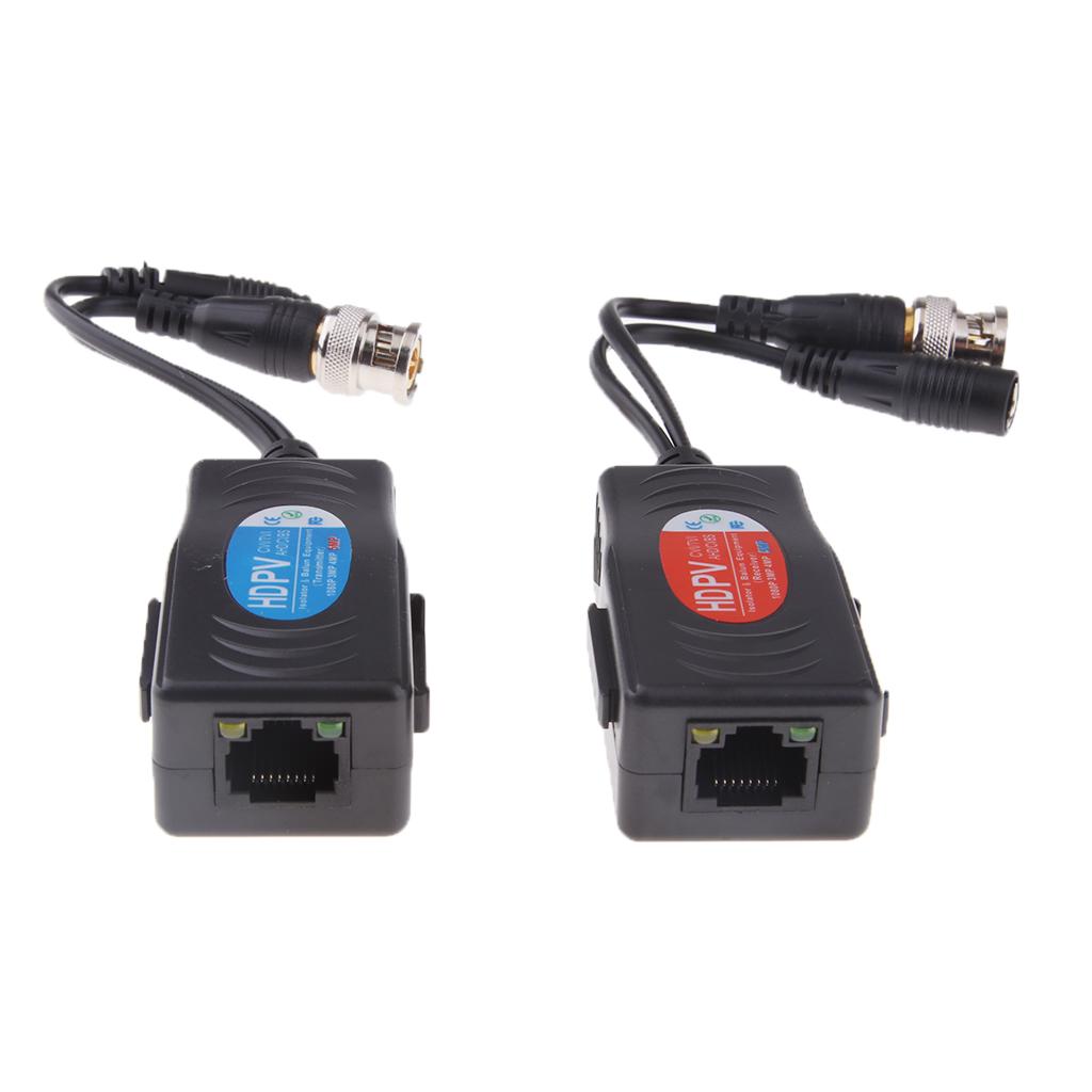 2Piece HD Video Audio Power Balun Transmitter/Transceiver