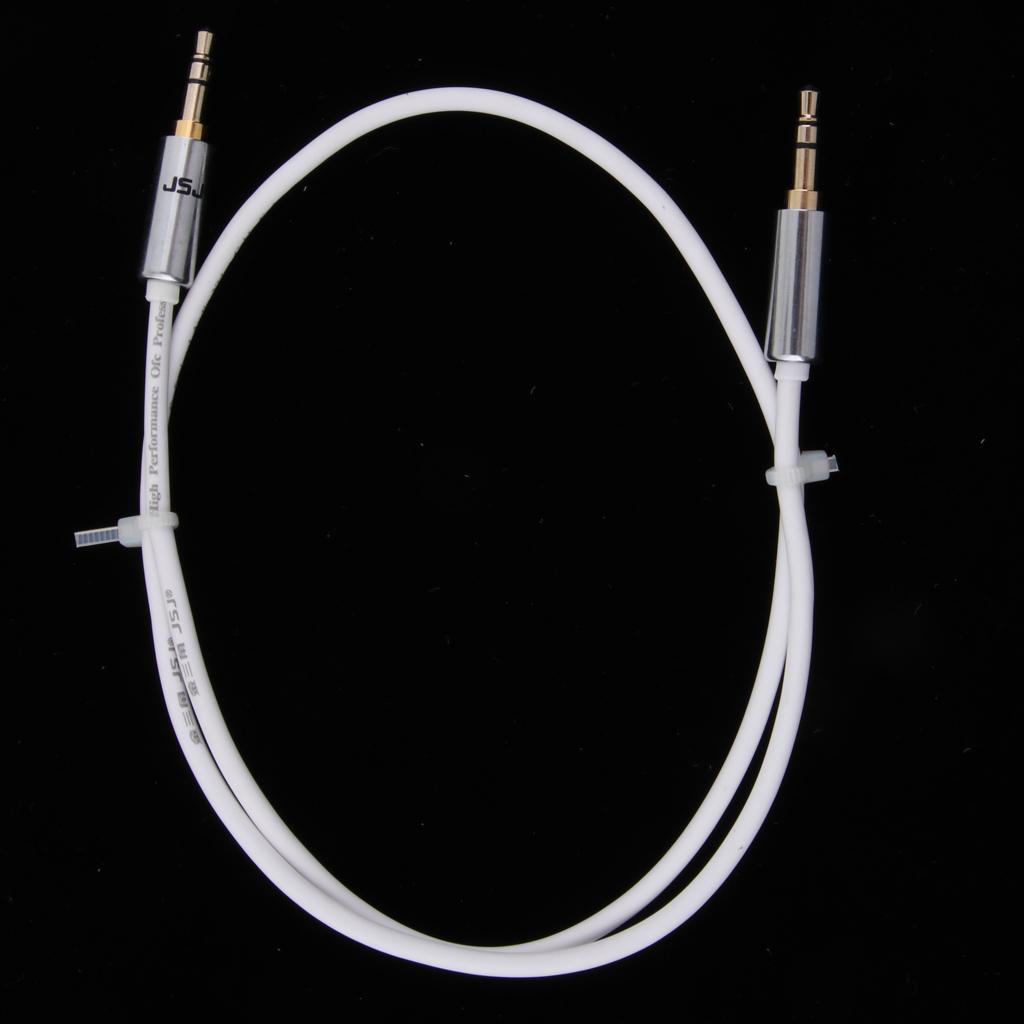 3.5mm Stereo Audio Cable Male To Male For PC IPod MP3 CAR 0.5meter