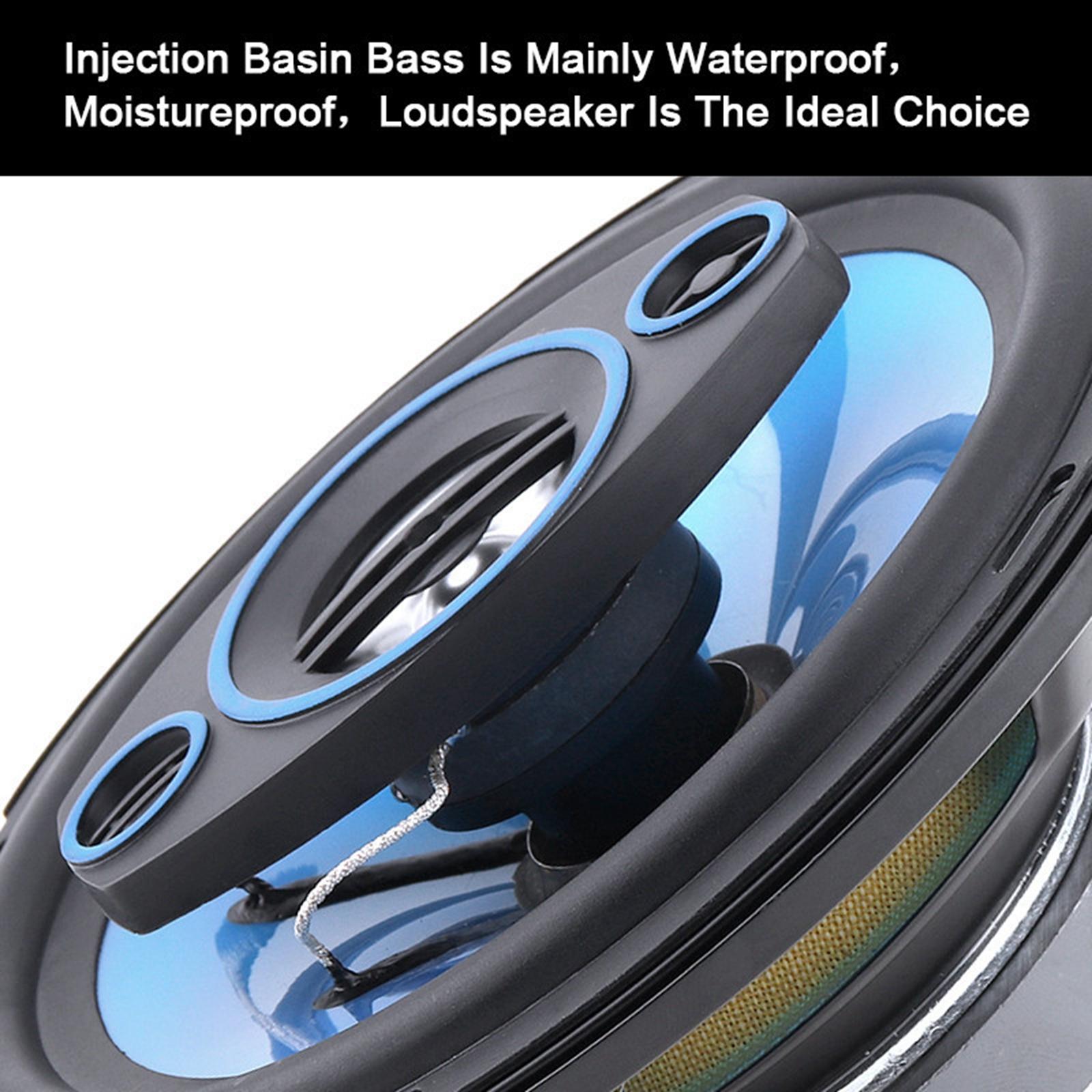 Coaxial Speakers Universal Full Range Frequency HiFi 6 inch Stereo Home