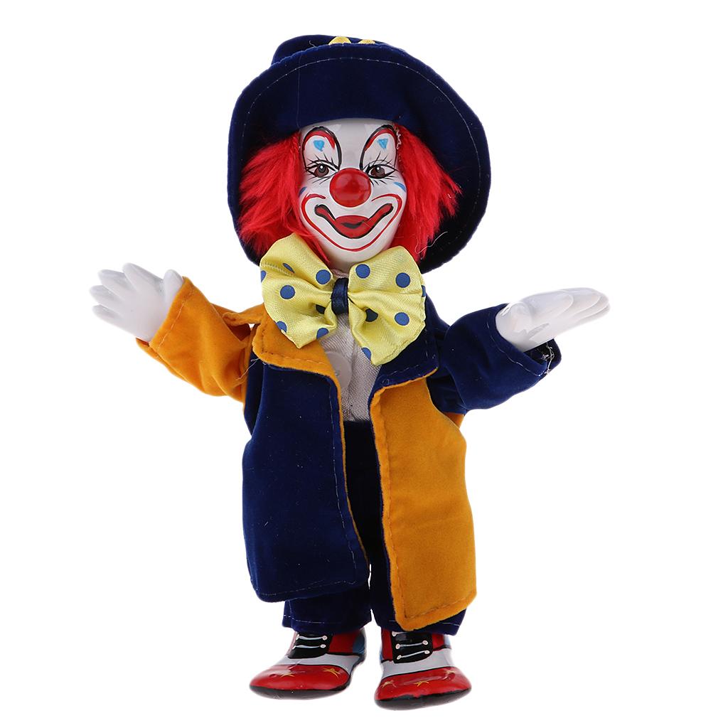 Porcelain Clown Doll Birthday Gifts Halloween Chirstmas