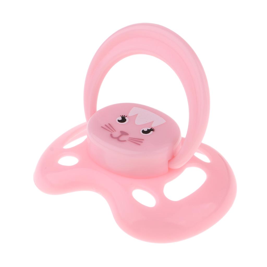 soft doll with magnetic pacifier