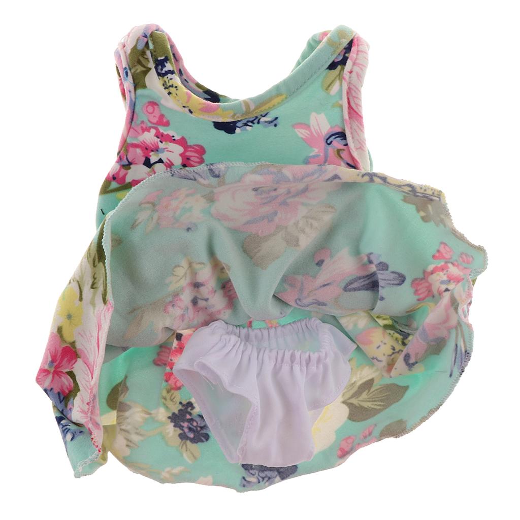 18inch Fashion Doll Outfits Princess Dress for Dolls Green