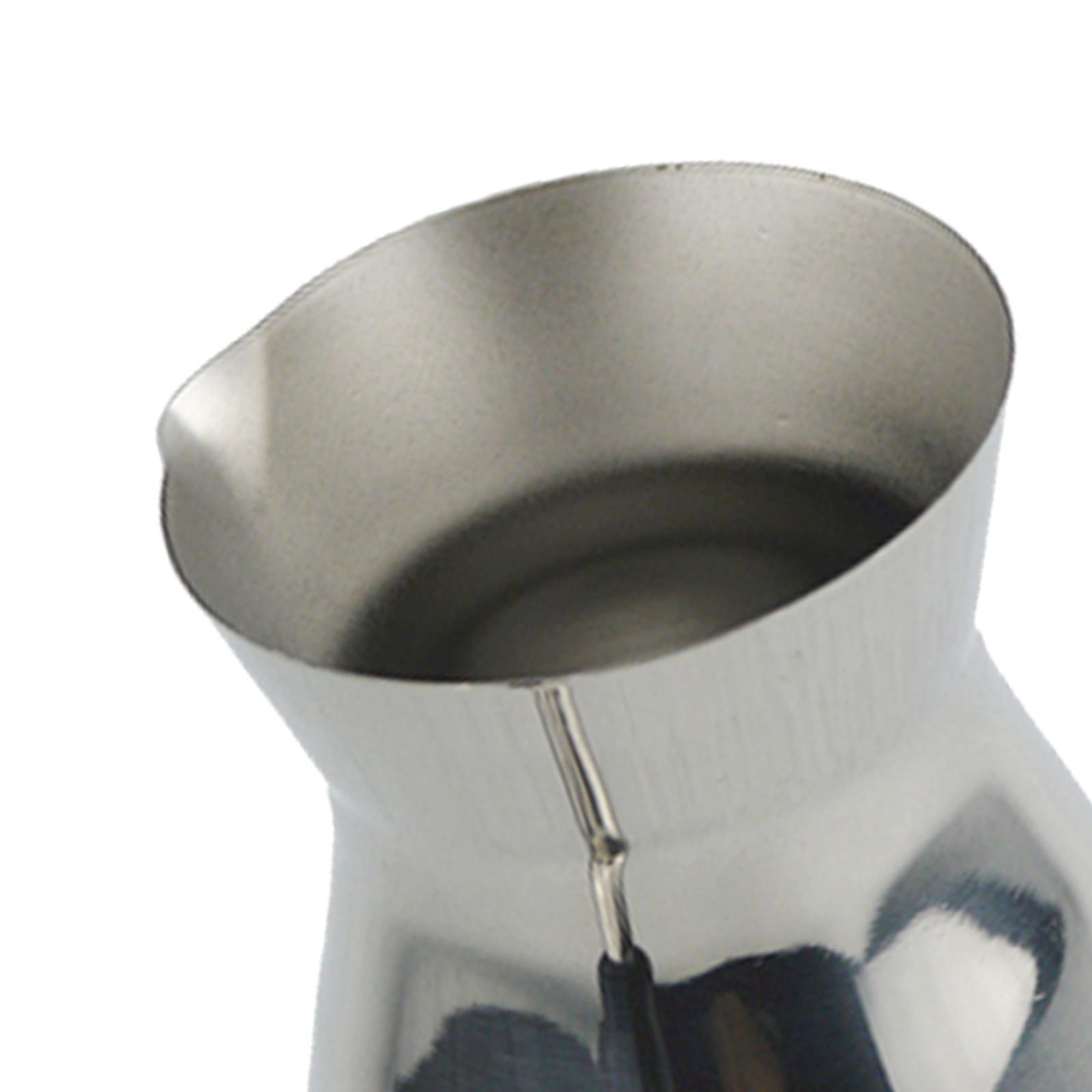 Stainless Turkish Coffee Pot Maker Cezve Ibrik Jezve, 250ml , 650ml