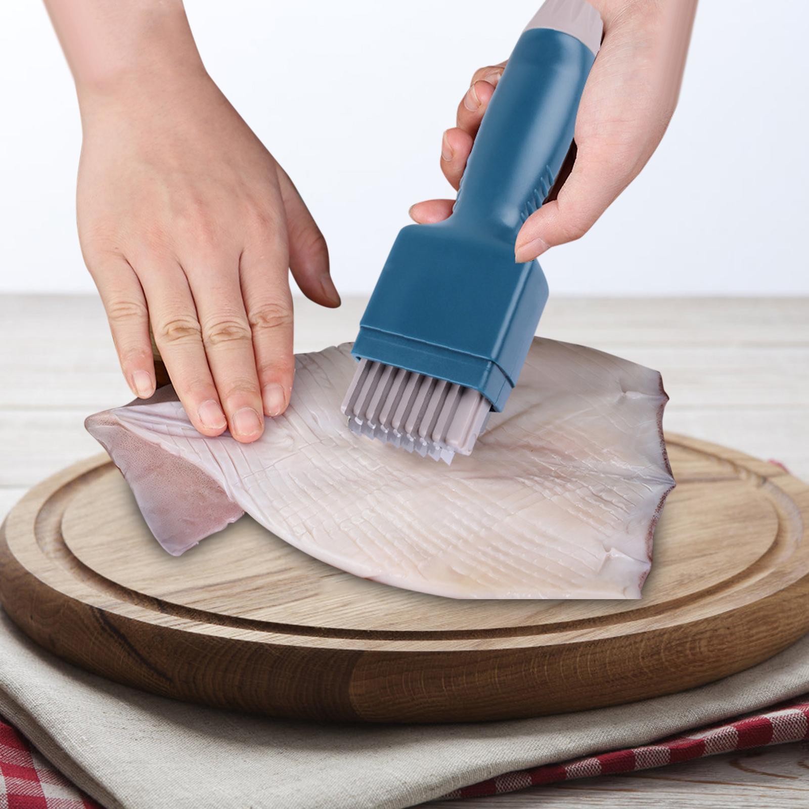 Squid Flower Cutter Carving Supplies Gadgets Multifunction chicken Chicken Blue