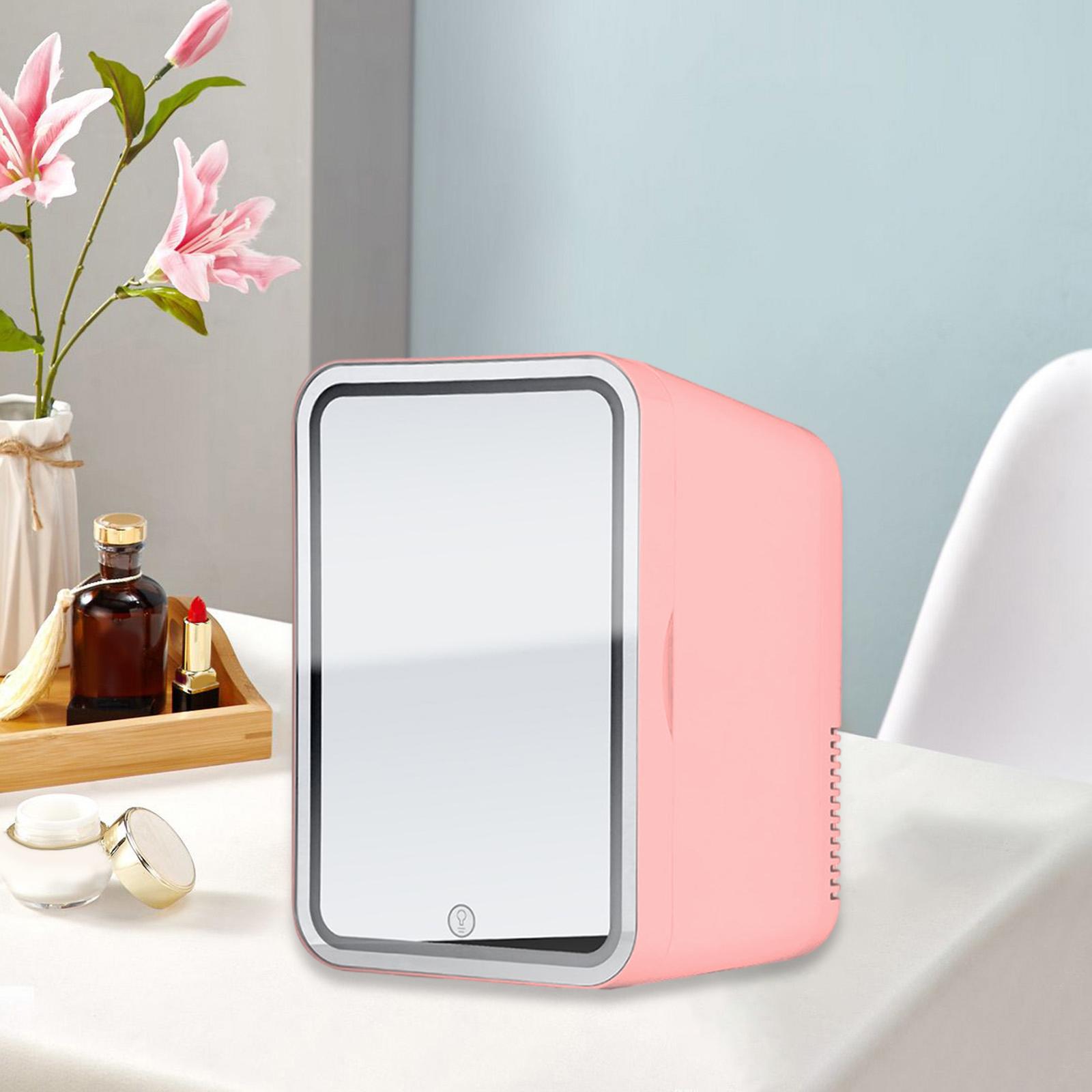 Personal Mirrored Beauty Refrigerator Mini Fridge for Beauty Cosmetic