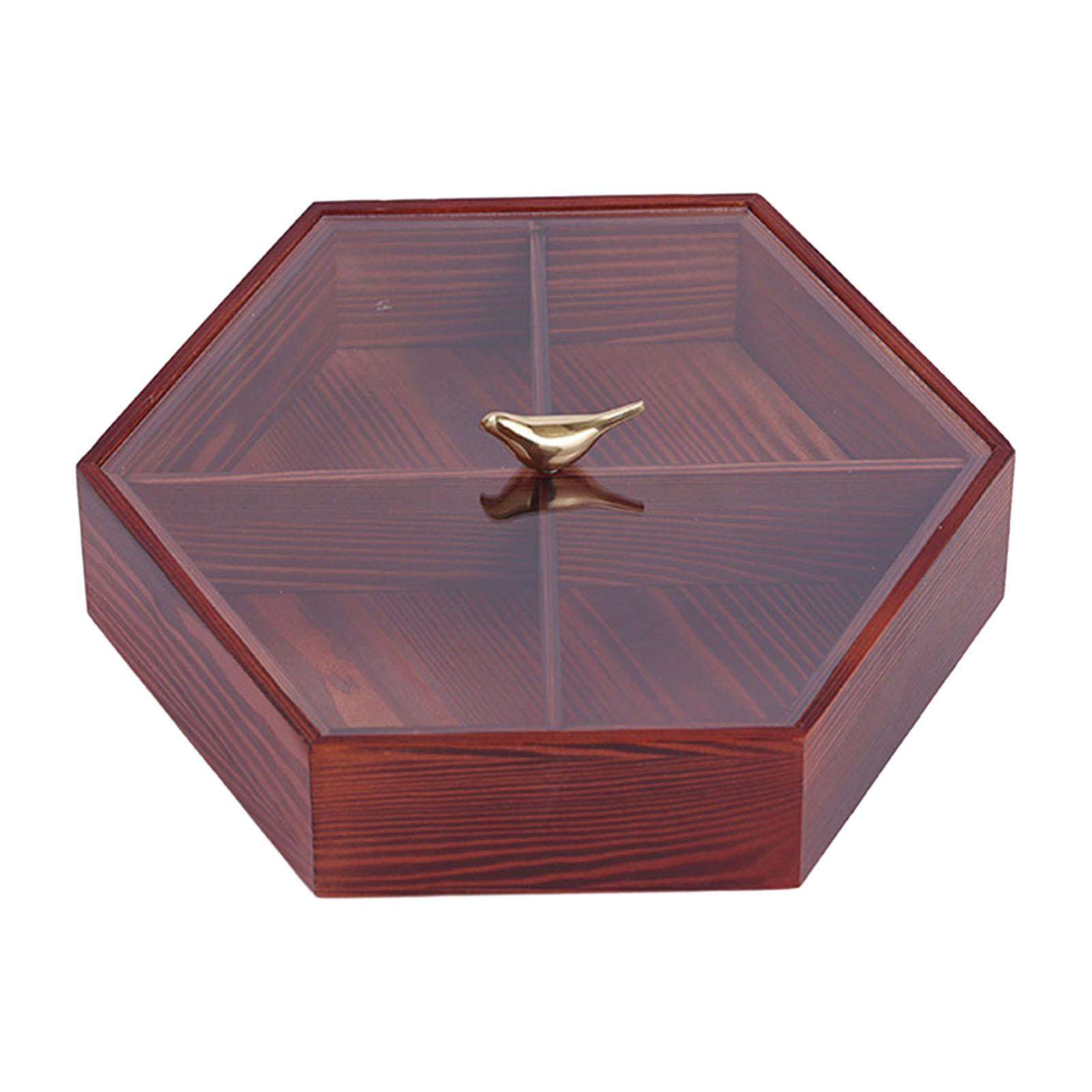 Divided Serving Tray with Lid