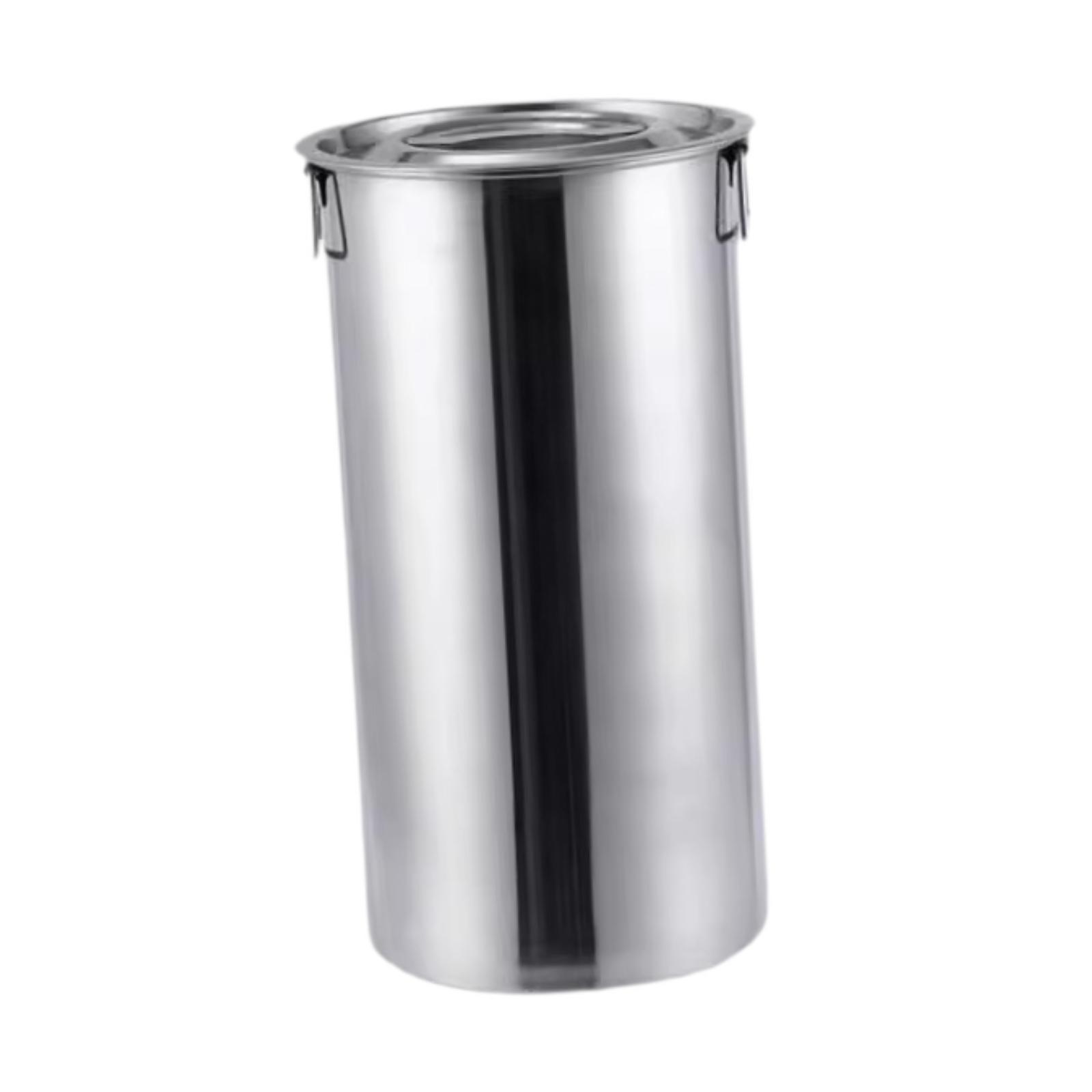 Stainless Steel Bucket with Lid