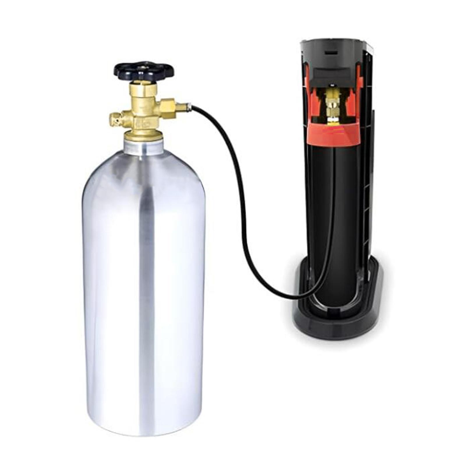 CO2 Adapter Connecting Tube Accessories Aluminum Alloy Filling External Hose purple