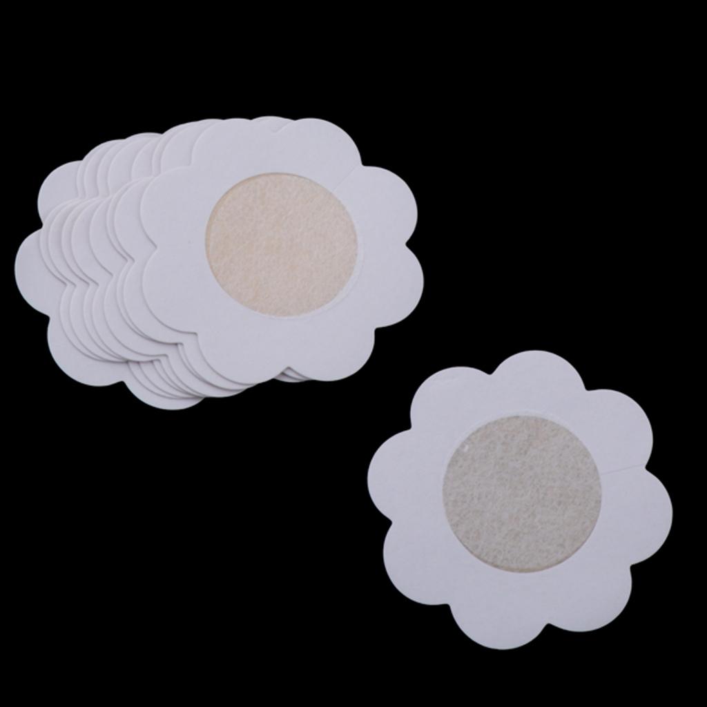 5 Pairs Adhesive Push Up Breast Lift Stickers Disposable Lace Nipple Covers