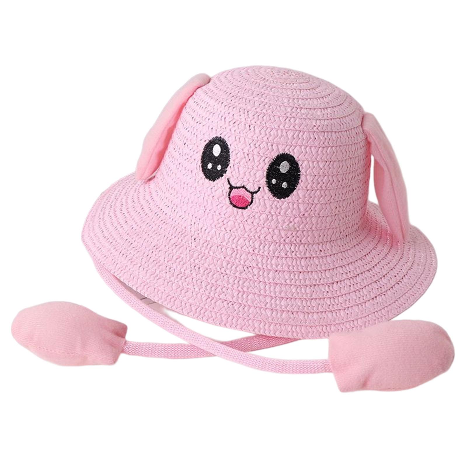 Rabbit Ear Sunshade Straw Hat
