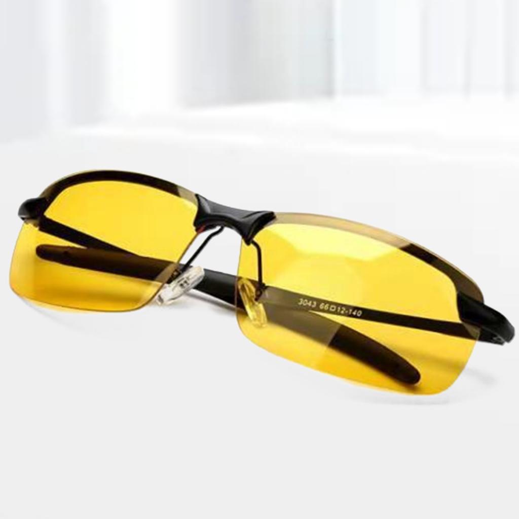 Driving Sunglasses Rectangular Sports Sunglasses for Golf Fishing Motorcycle